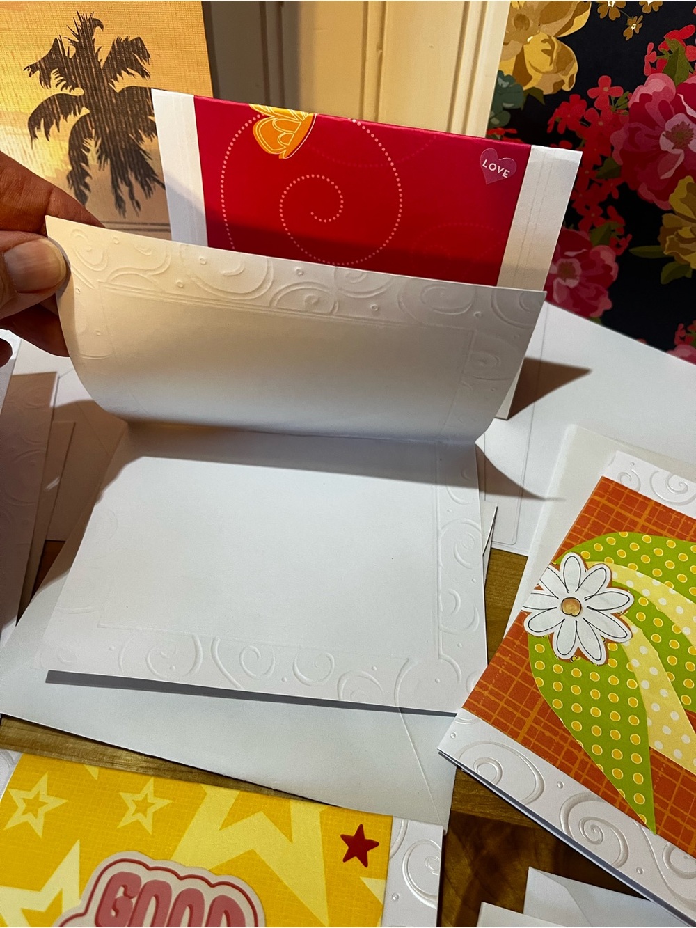 10 Hand crafted Cards - Picture 6 of 7